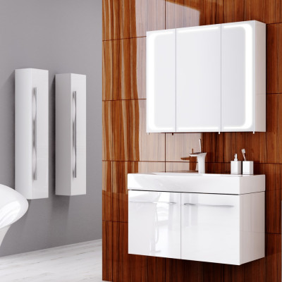 Мебель для ванной Aqwella 5 stars Milan 80 подвесная, с дверцами
