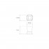 Стакан Wasserkraft Amper K-5428black