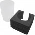 Стакан Ridder Brick 22150110 черный