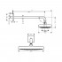 Верхний душ Hansgrohe Raindance Select E 300 2jet 27385400