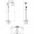 Душевая стойка Hansgrohe Croma 220 Showerpipe 27223000 с термостатом