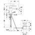 Смеситель Duravit B.2 B22400001010 для биде
