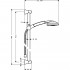 Душевой гарнитур Hansgrohe Raindance Classic 100 AIR 3 jet 27841000 Unica Classic