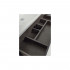 Тумба для комплекта Cezares Premier HPL-100-2C-SO-MGN-BLUM manganese