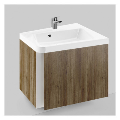 Тумба с раковиной Ravak SD 10° 55 темный орех R