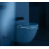 Крышка-сиденье Duravit Starck SensoWash 610001 002000300 с микролифтом, петли хром, функция биде