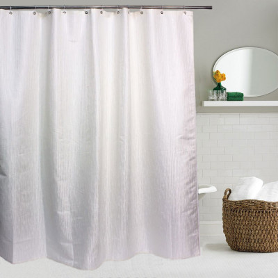 Штора для ванной Bath Plus Decor collection JAC1507 180x200, слоновая-кость