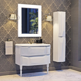 Мебель для ванной Aima Design Crystal 90 white