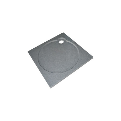 Поддон для душа GuteWetter Deluxe 90x90x4 Q серый