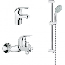 Душевой комплект Grohe Euroeco 124428