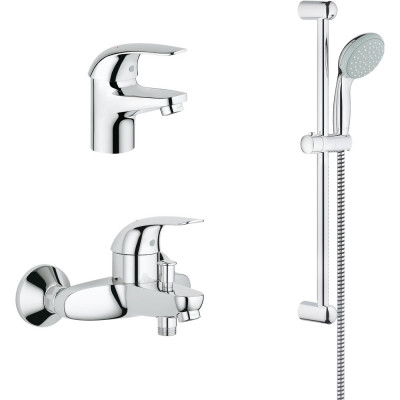 Душевой комплект Grohe Euroeco 124428
