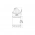 Полка Wasserkraft K-1222 2-ярусная, с крючками