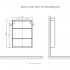 Мебель для ванной Velvex Klaufs 60.2D.1Y черная, шатанэ, напольная