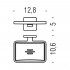 Мыльница Colombo Design BasicQ B3781 хром