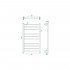 Полотенцесушитель электрический Grota Eco Classic 53x90