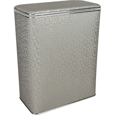 Корзина для белья Geralis FHH-B серебро, хром, стандартная