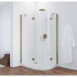 Душевой уголок Vegas Glass AFS-F 120*90 05 01 L профиль бронза, стекло прозрачное