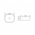 Рукомойник BelBagno BB1301 накладной