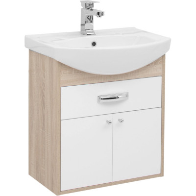 Тумба для комплекта Aquanet Грейс 60 1 ящик, 2 фасада, дуб сонома