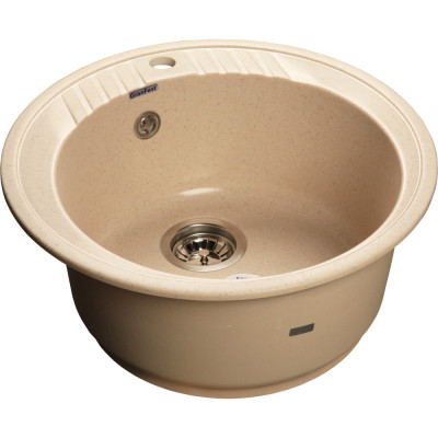 Мойка кухонная GranFest Rondo GF-R520 бежевый