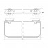 Полка FBS Standard STA 017 70 см