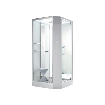 Душевая кабина Orans SR-89101RS белая, с баней