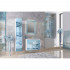 Шкаф-пенал Marka One Lacio 30П blue marble, L