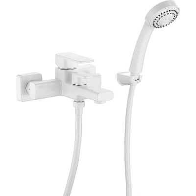 Смеситель Elghansa Mondschein White 2320235-White для ванны с душем