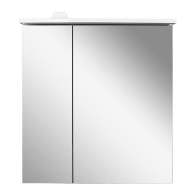 Зеркало-шкаф AM.PM Spirit V2.0 60 R с LED-подсветкой, белый глянец