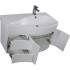 Тумба для комплекта Aquanet Сопрано 2-95 белая R