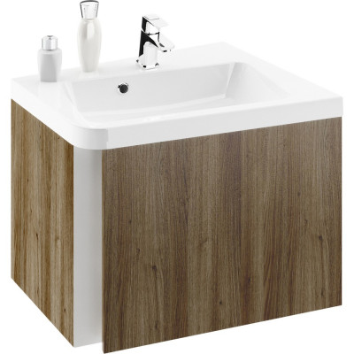 Тумба для комплекта Ravak SD 10° 65 темный орех R