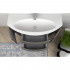 Тумба с раковиной Cezares Eden 120 grigio talpa opaco