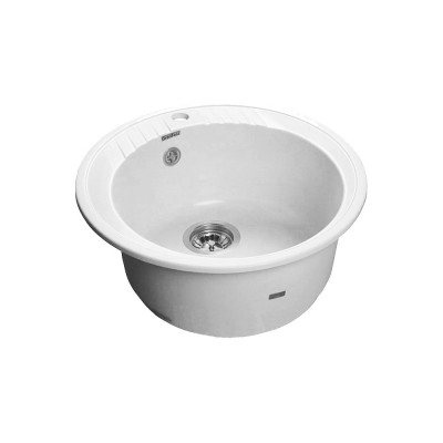 Мойка кухонная GranFest Rondo GF-R520 белый