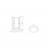 Душевой уголок Timo TL-8001 Fabric Glass с поддоном