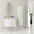 Тумба с раковиной Aima Design Pearl 70 white
