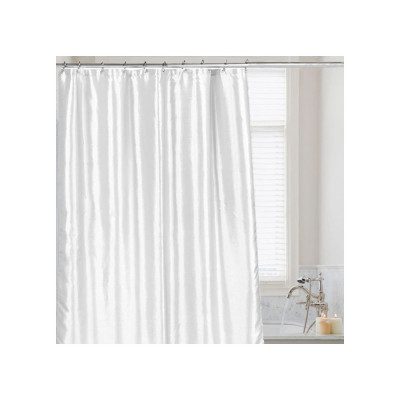 Штора для ванной Carnation Home Fashions Shimmer White