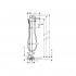 Смеситель Hansgrohe Metris 31471000 напольный