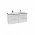 Тумба с раковиной Villeroy & Boch 2DAY2 130 белая