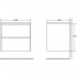 Тумба для комплекта BelBagno Pietra 60 stucco cemento