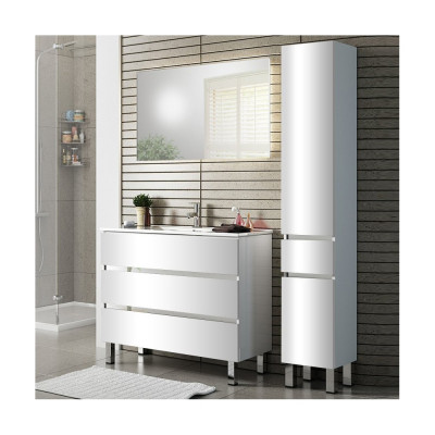Мебель для ванной Sanvit Кубэ-3 70 белый глянец