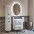 Тумба для комплекта Marka One Ovale 60П White