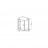 Душевой уголок Good Door Saturn WTW+SP левый 120х100х185 см