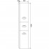 Шкаф-пенал Marka One Arrondi 30П white, L