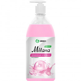 Жидкое мыло Grass Milana крем-мыло с дозатором, fruit bubbles, 1 л