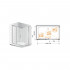 Душевой уголок Cezares Premier Soft W AH1 150/80 C Cr IV