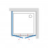 Душевой уголок GuteWetter Practic Square GK-402 правая 110x110 см стекло бесцветное, профиль матовый хром
