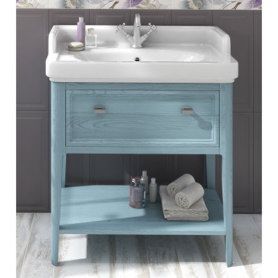 Тумба с раковиной Kerama Marazzi Provence 80 синяя