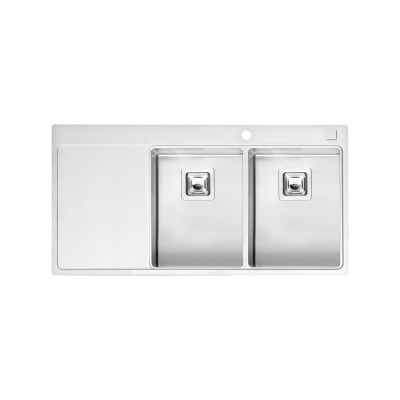 Мойка кухонная Reginox Nevada 30x30 LUX OKG right L сталь