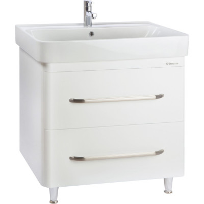 Тумба с раковиной Bellezza Олимпия 80 белая