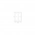 Душевая дверь в нишу Good Door Infinity WTW-130-C-CH